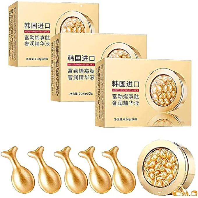 STRBOXONG FULLERENE OLIGOPEPTIDE KOREAN FIRMING CAPSULE MASK, FACIAL SERUM COLLAGEN ANTI-WRINKLE ANTI-AGING MOISTURIZING ESSENCE CAPSULE (150PCS) - Image 1